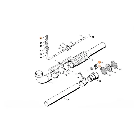 STIHL  Zestaw dyszy ULV 4203 007 1019